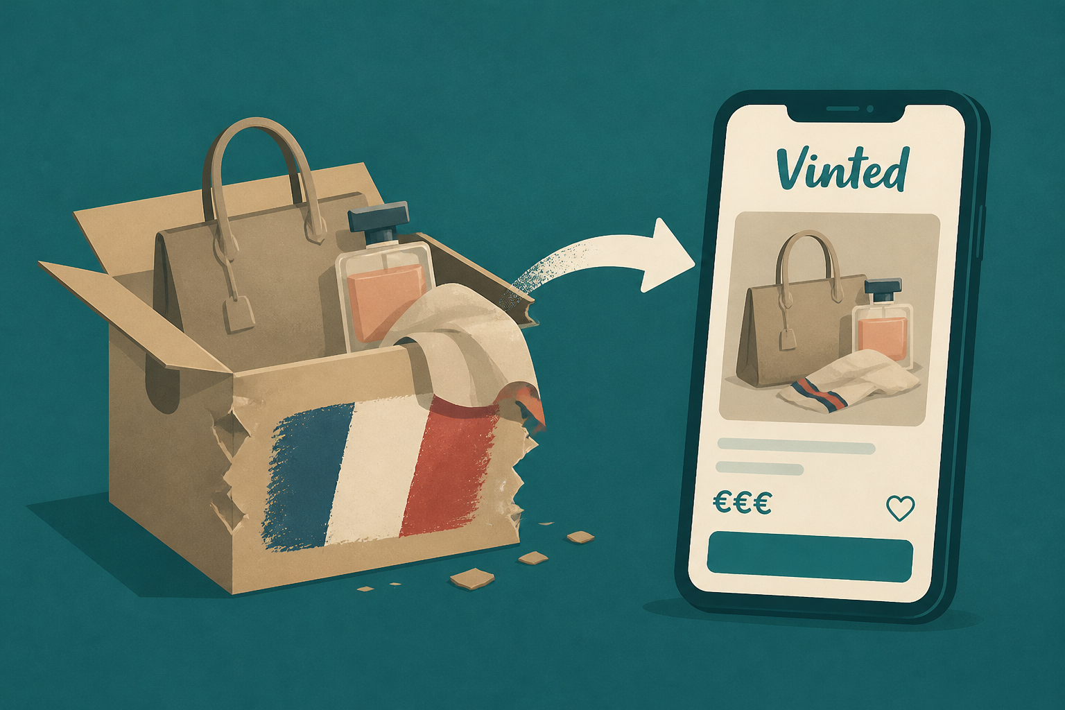 Looted French goods are popping up on resale site Vinted