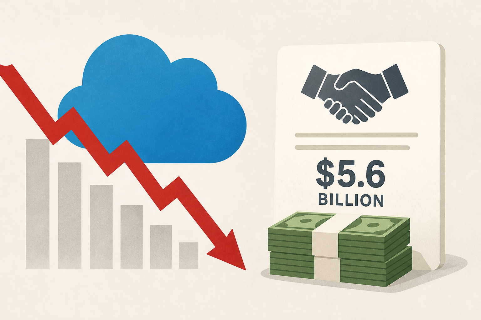 Salesforce Stock Falls Amid All-Cash, $5.6 Billion Braze Acquisition