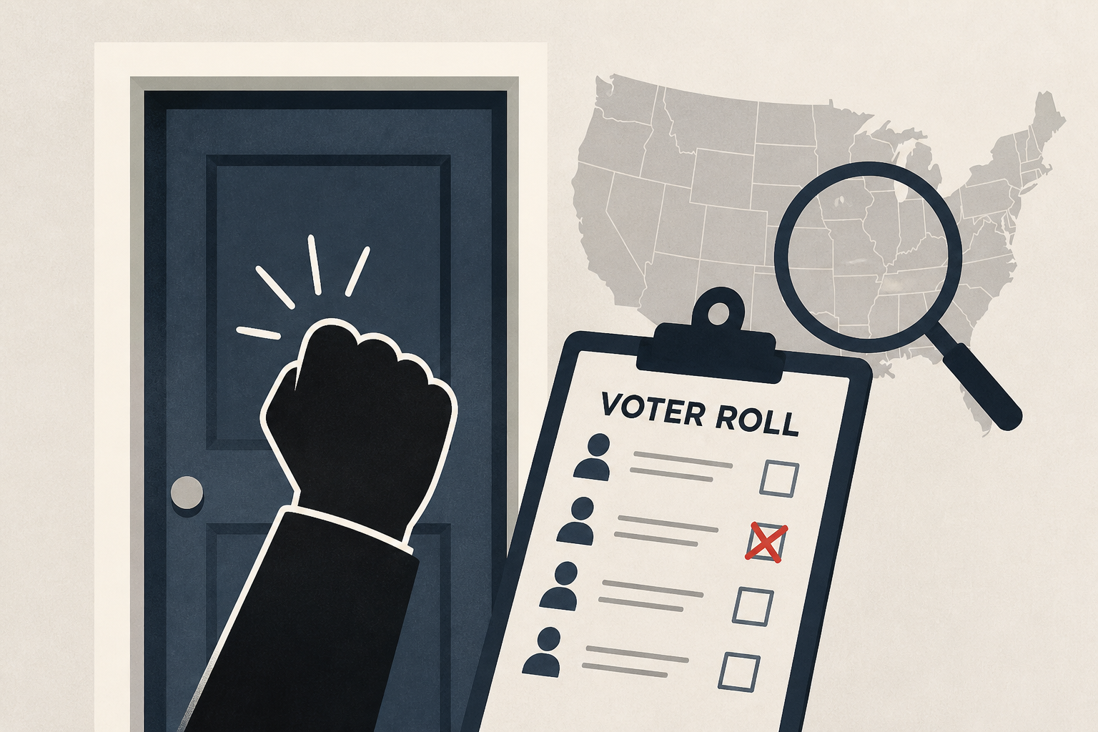 Federal agents knock on doors to track down possible noncitizen voters ahead of midterms