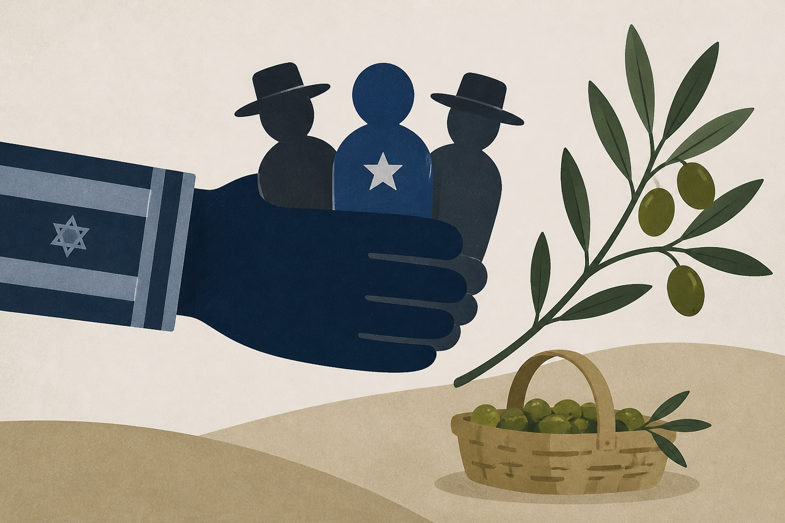 Israeli military detains US politician Brad Lander and rabbis at olive harvest