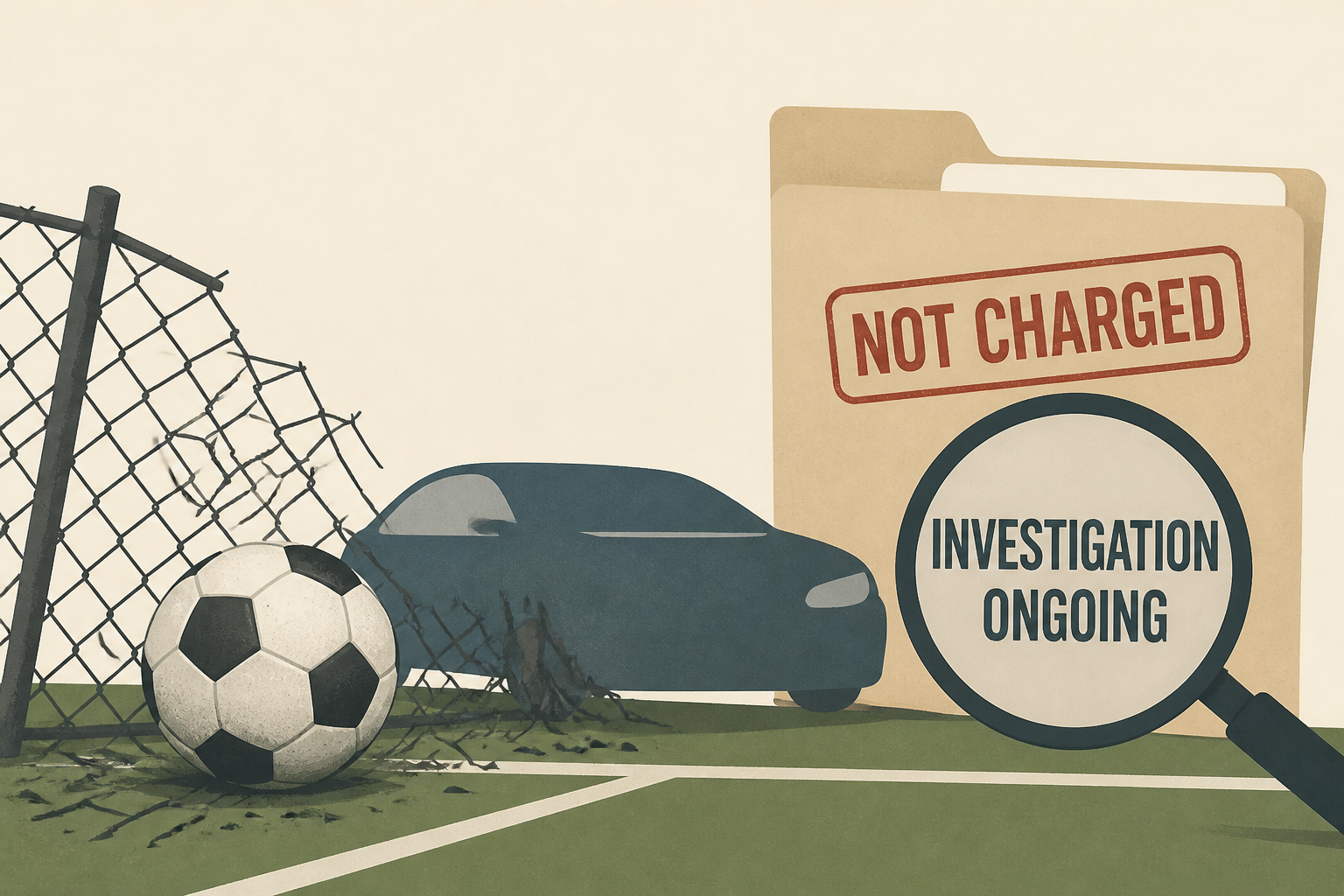Wichita soccer field crash driver not charged, investigation ongoing