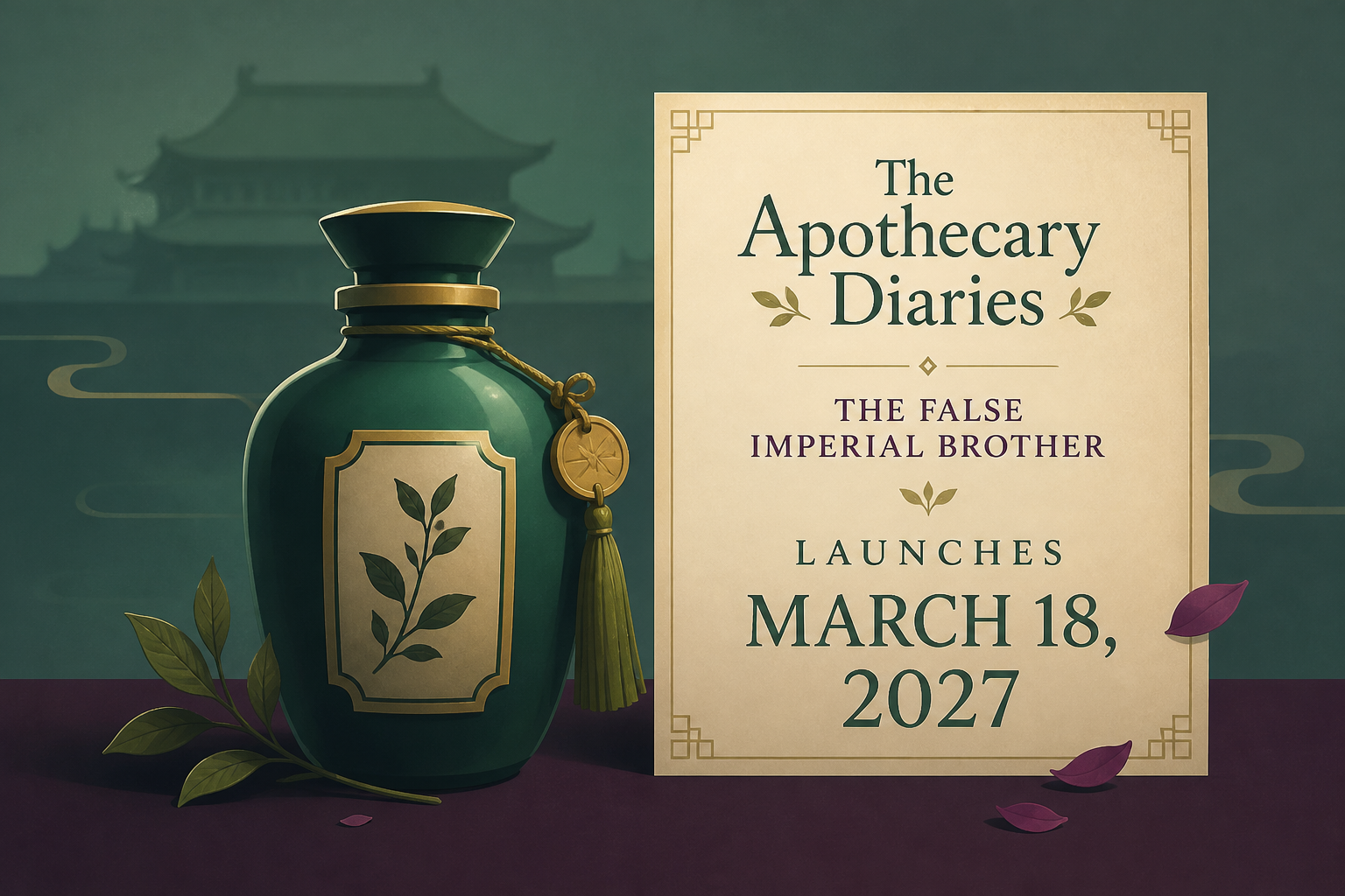 The Apothecary Diaries: The False Imperial Brother launches March 18, 2027