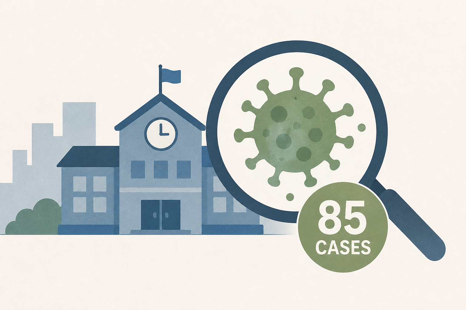 Norovirus outbreak confirmed at metro area elementary school with around 85 cases reported