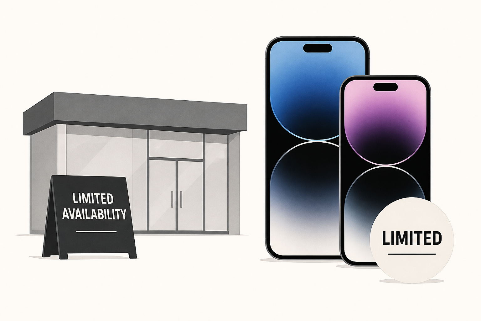 Apple Stores Will Have 'Limited' Availability of iPhone Duo for Walk-In Customers