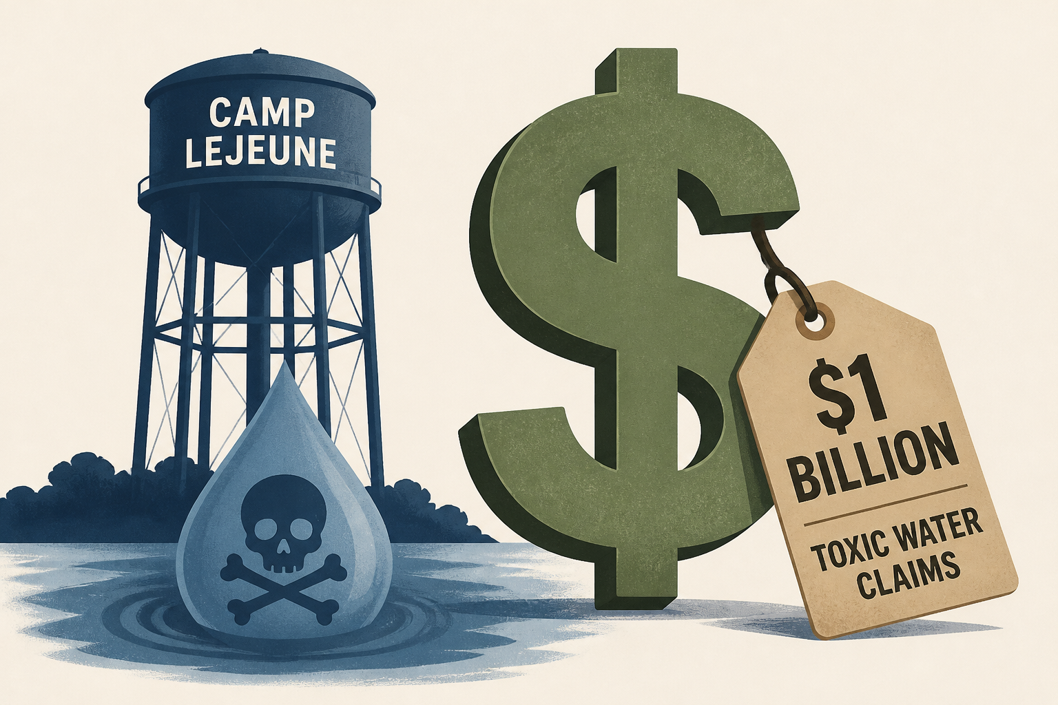 Trump admin pays nearly $1 billion in Camp Lejeune toxic water claims