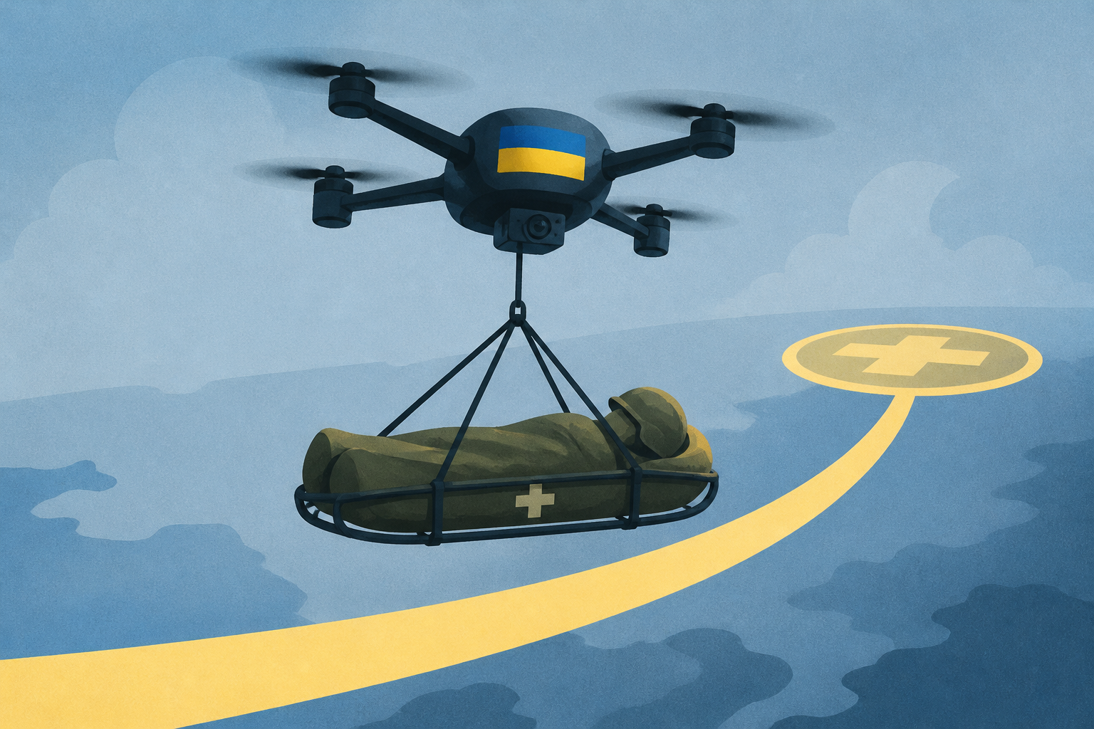 Ukraine’s drone rescue of wounded soldier puts much touted idea into practice