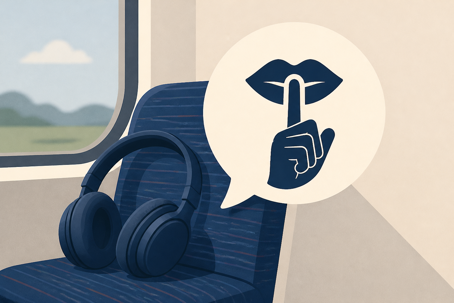 UK to Headphone Dodgers on Trains: Shush