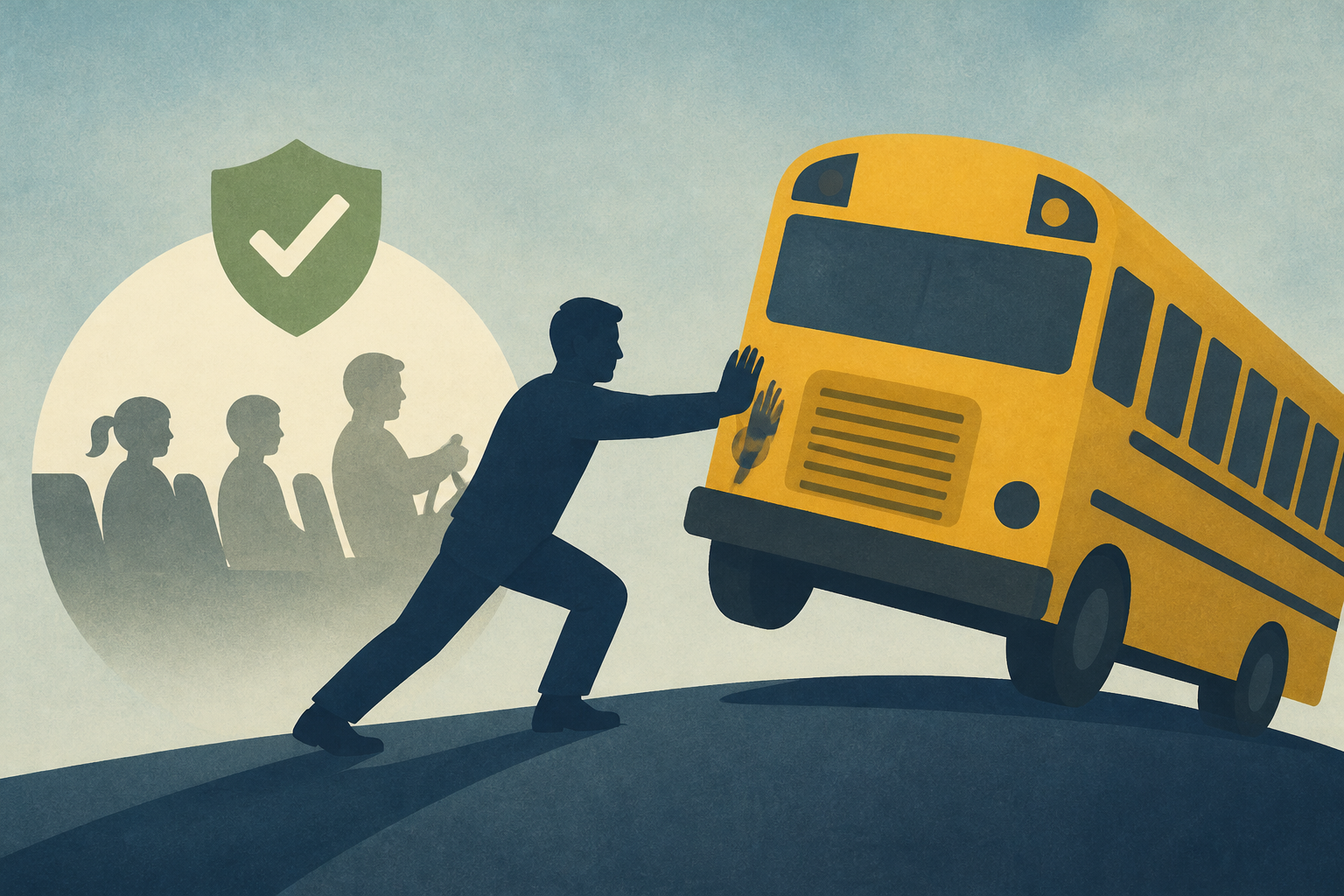27-year-old man credited for saving kids, driver in runaway school bus