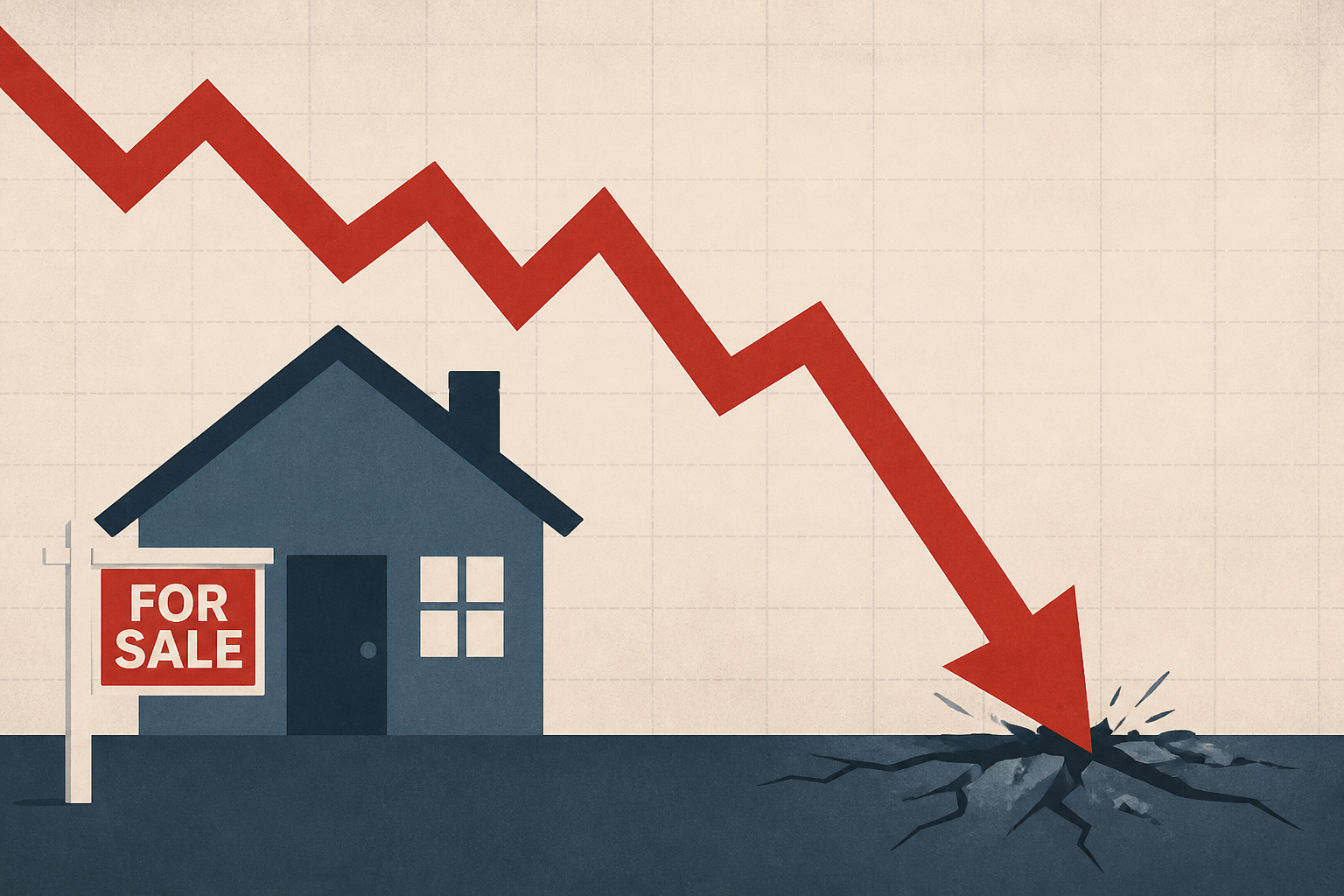 Existing home sales collapse to record low