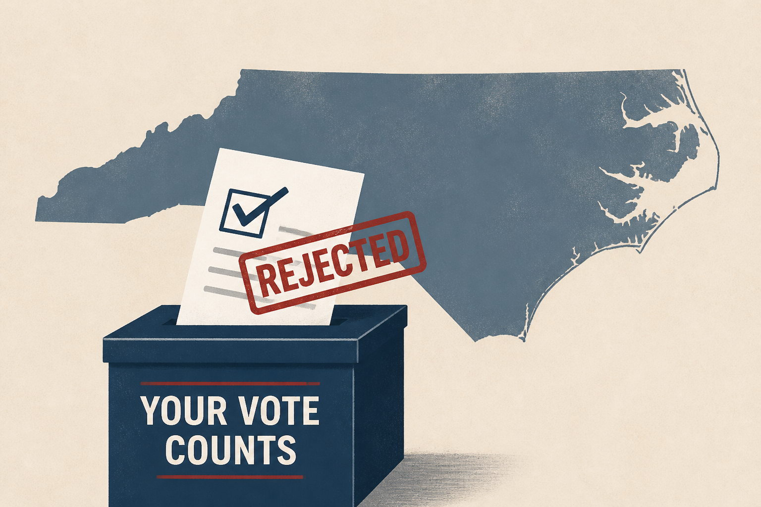 ‘Don’t let them take away your vote’: North Carolina governor slams 'infuriating' ballot rejections caused by new GOP restrictions