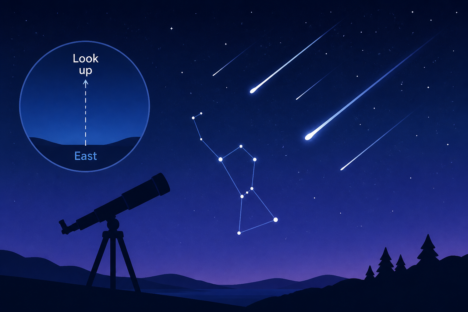 Orionid meteor shower peaks tonight - Here's how to see it