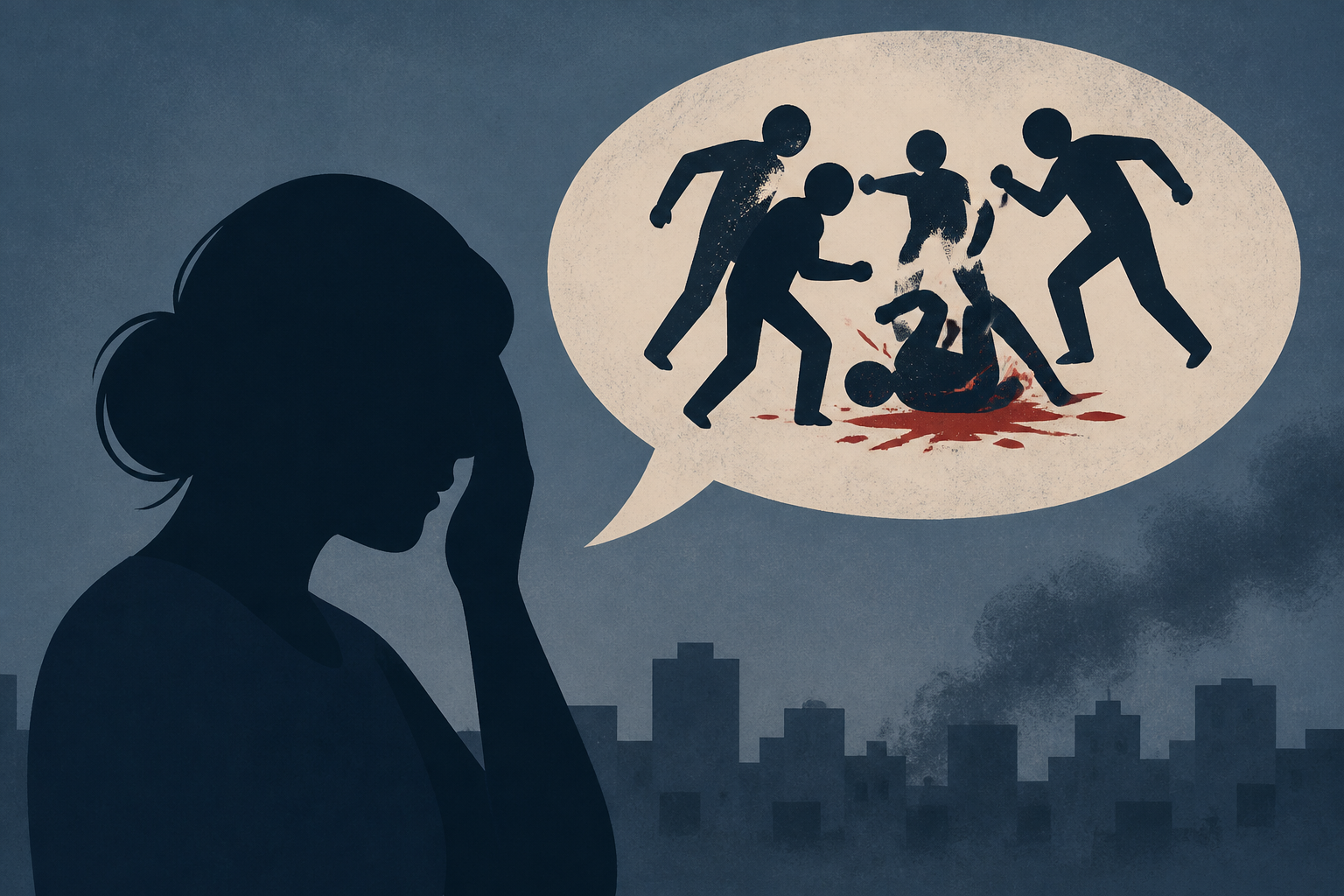 Paris riots: Woman says mob beat her husband and left him bloodied
