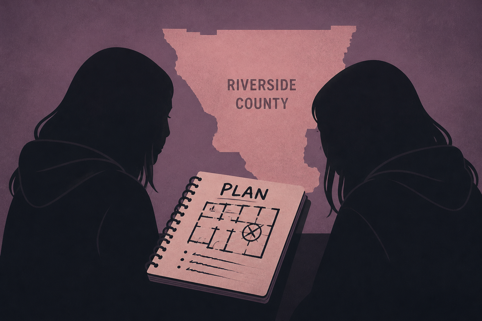 Two teenage girls spent months plotting a mass shooting in Riverside County, officials say