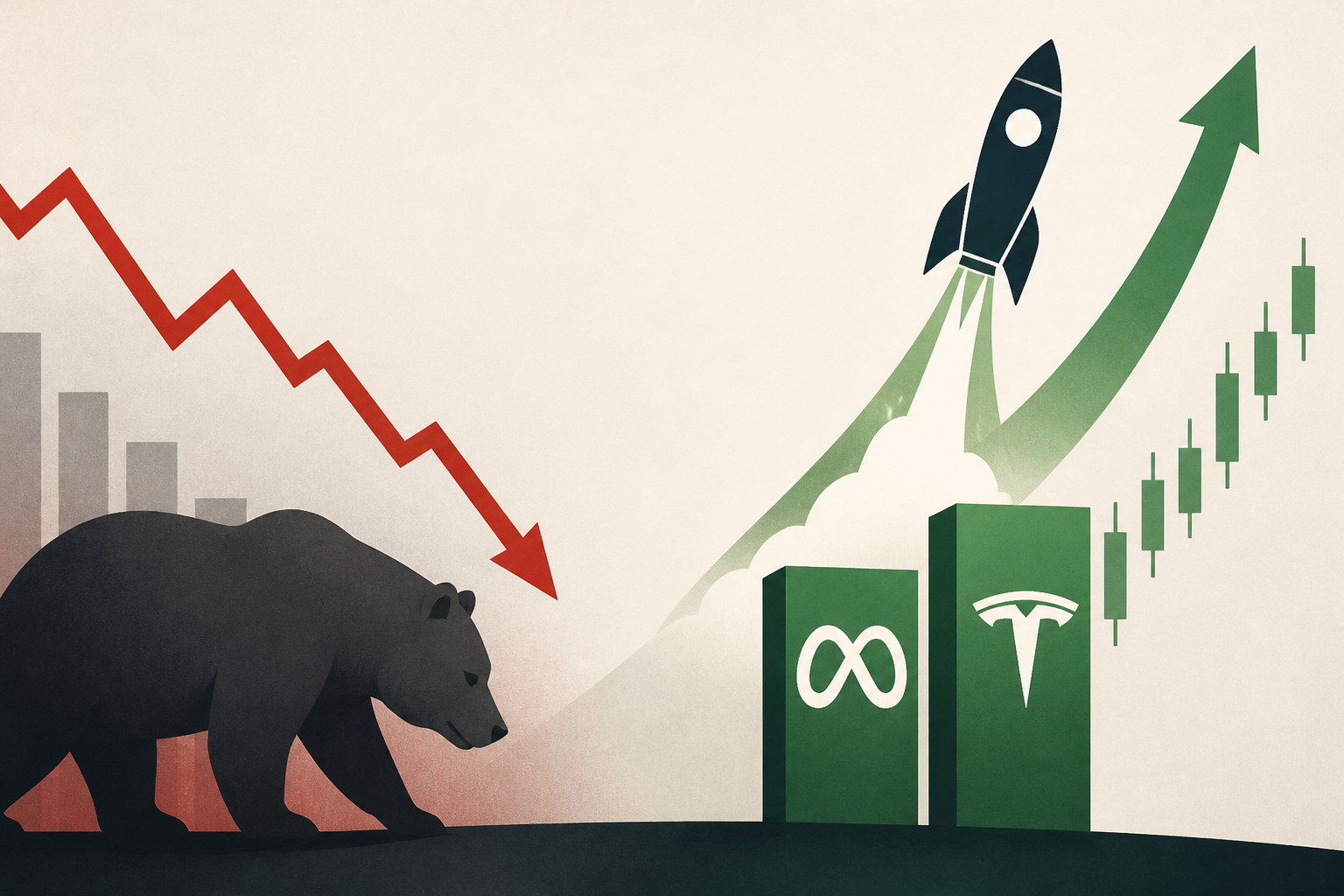 Dow Jones Futures Fall; Meta, Tesla Are Earnings Movers After SpaceX Leads Bullish Nasdaq Move