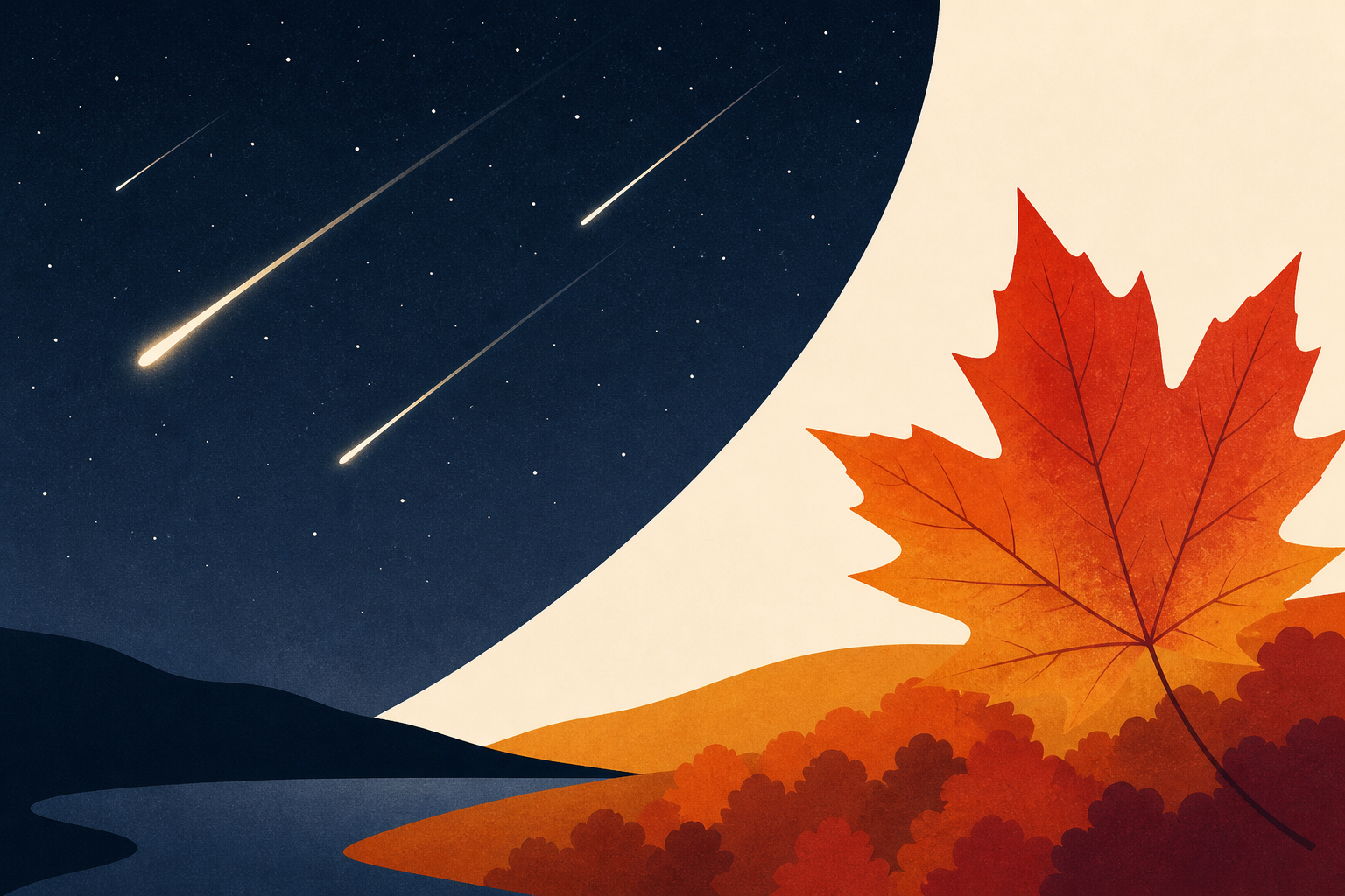 Peak viewing for the Orionid meteor showers and for fall foliage across parts of CNY