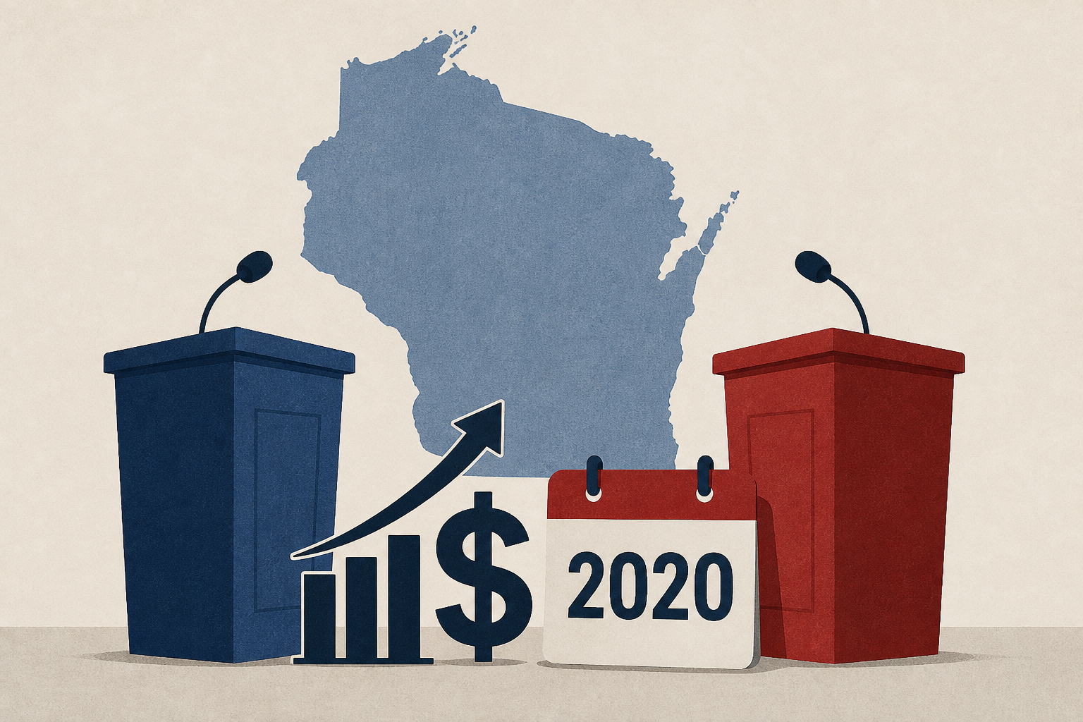Wisconsin governor candidates tangle over the economy, Trump and the 2020 election in tense debate