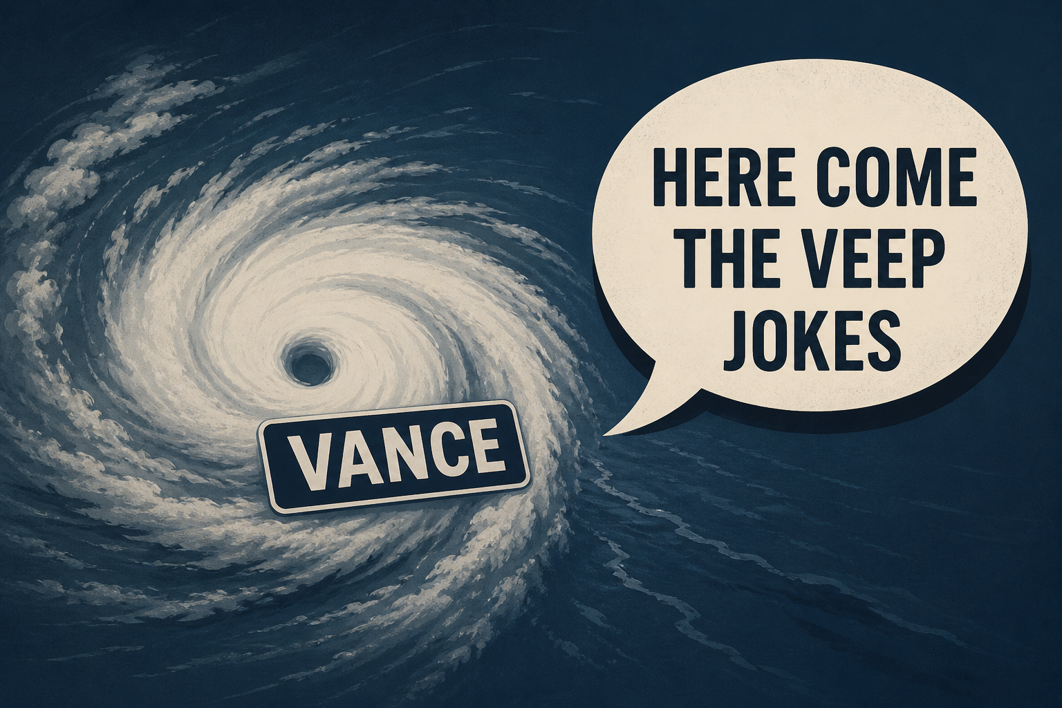Tropical Storm 'Vance' Emerges And Here Come The Veep Jokes