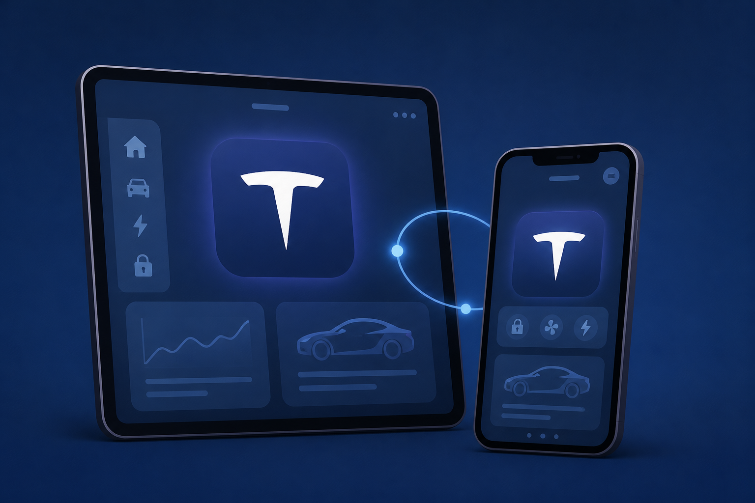 Tesla Launches iPad and iPhone Duo App