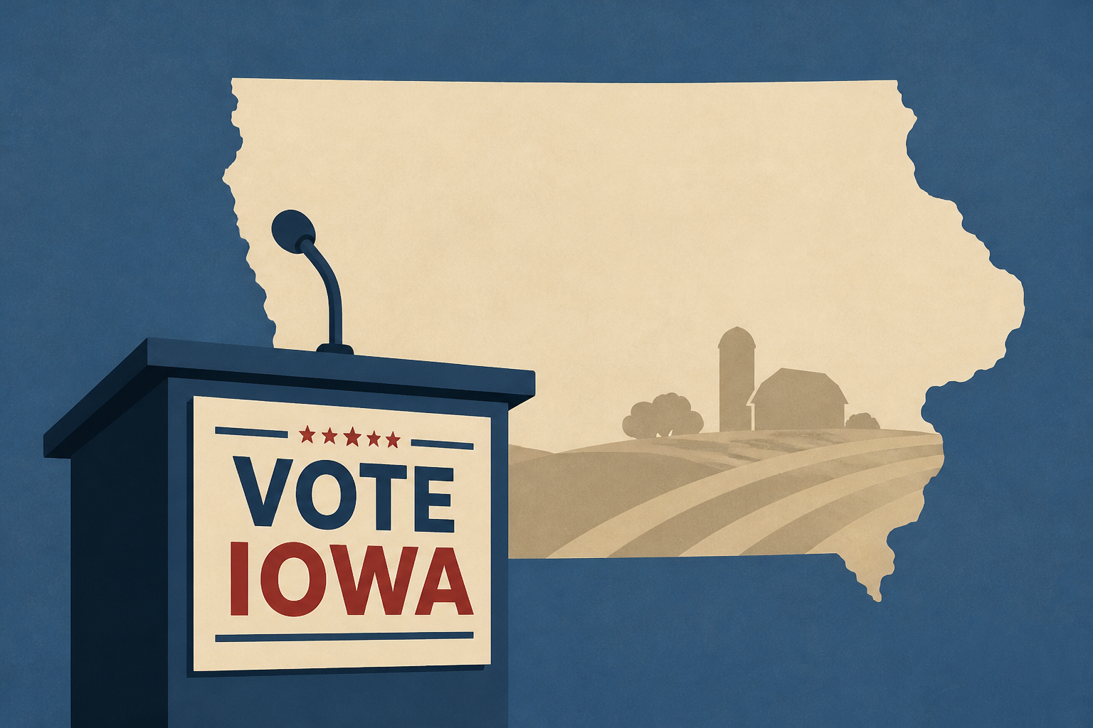 Trump Campaigns in Iowa