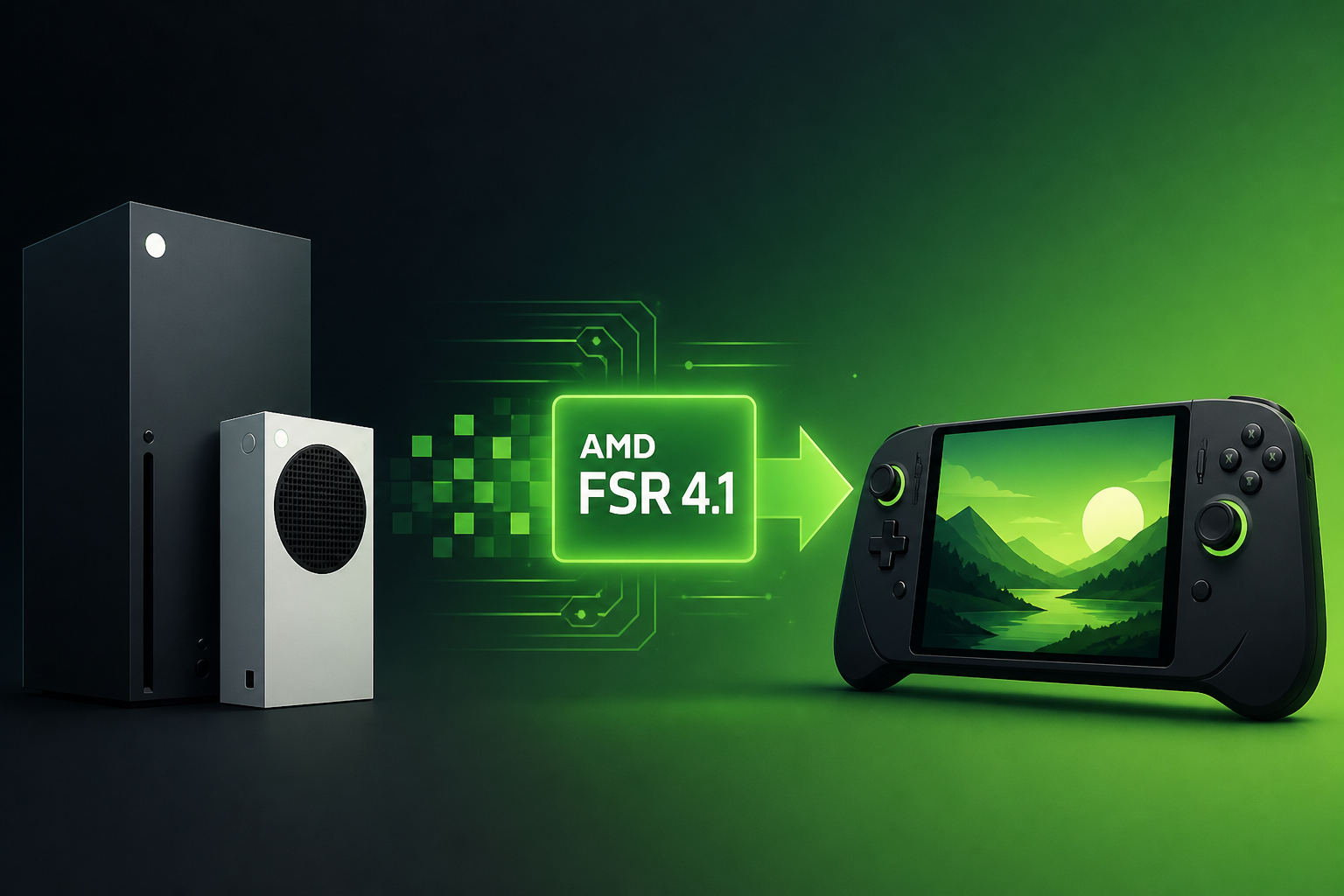 Xbox Series X/S and Xbox ROG Ally X are getting AMD FSR 4.1 upscaling to improve performance