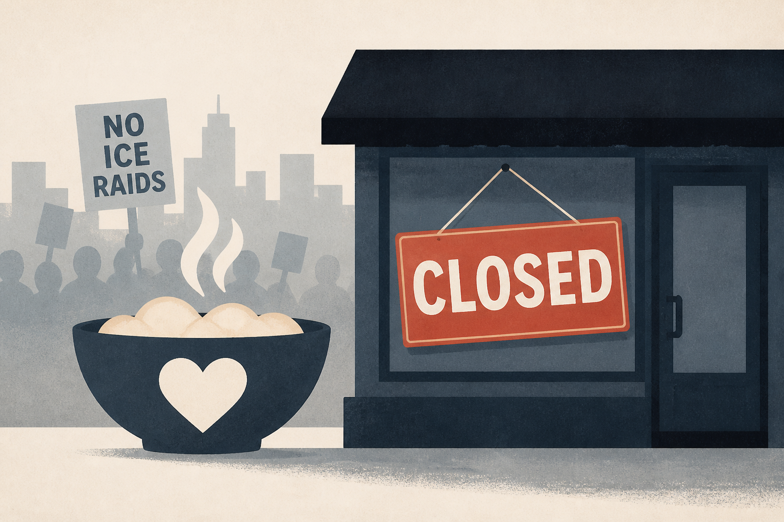 Minneapolis restaurant that offered free meals to protest ICE raids announces closure