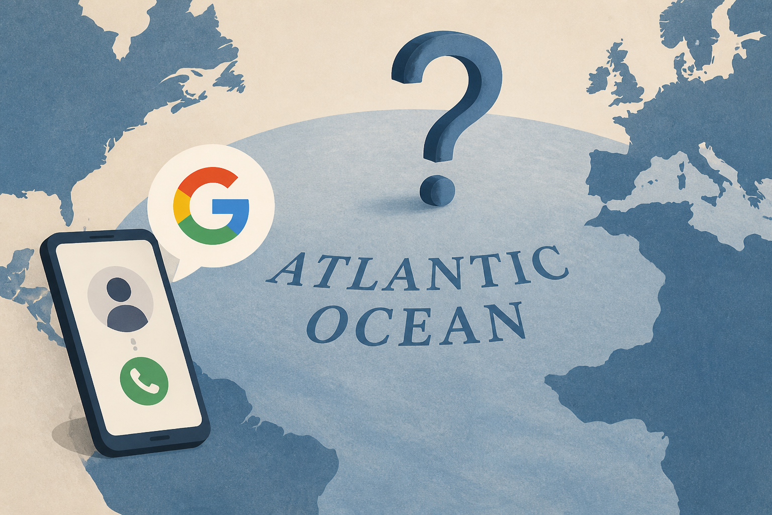 Trump says he called Google’s CEO to discuss renaming Atlantic Ocean