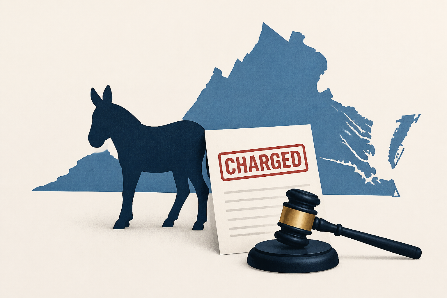 High-ranking Virginia state Democrat charged in public corruption case