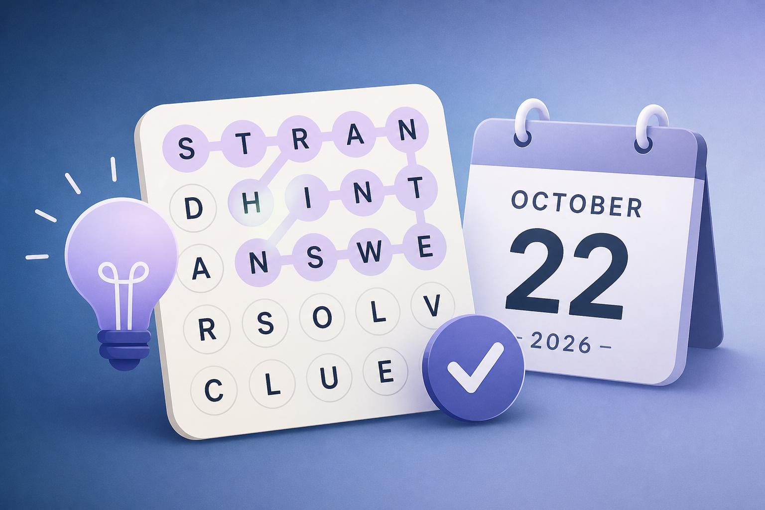 NYT Strands hints, answers for October 22, 2026