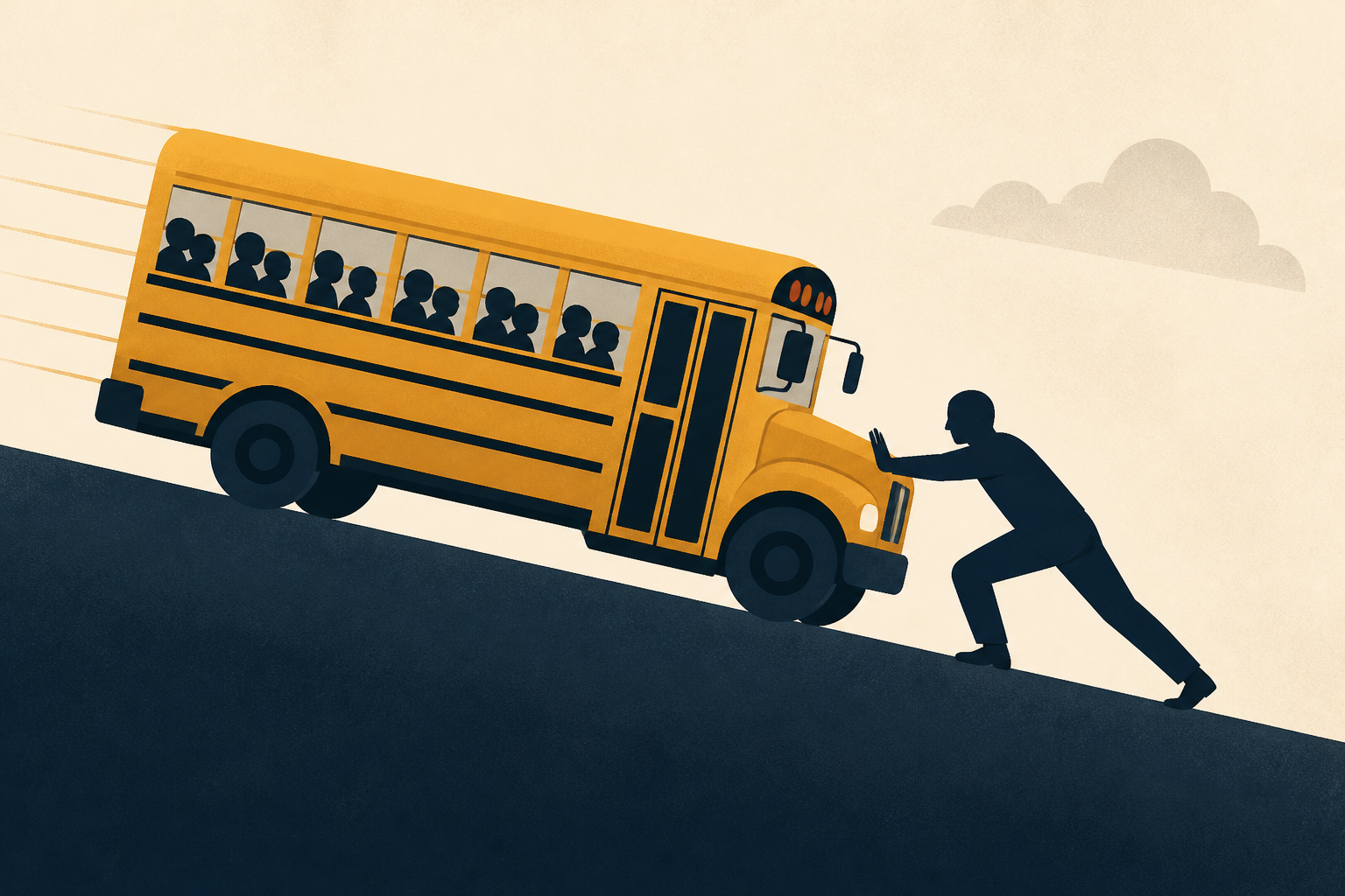 Man Stops Runaway School Bus, Saves Nearly 20 Kids