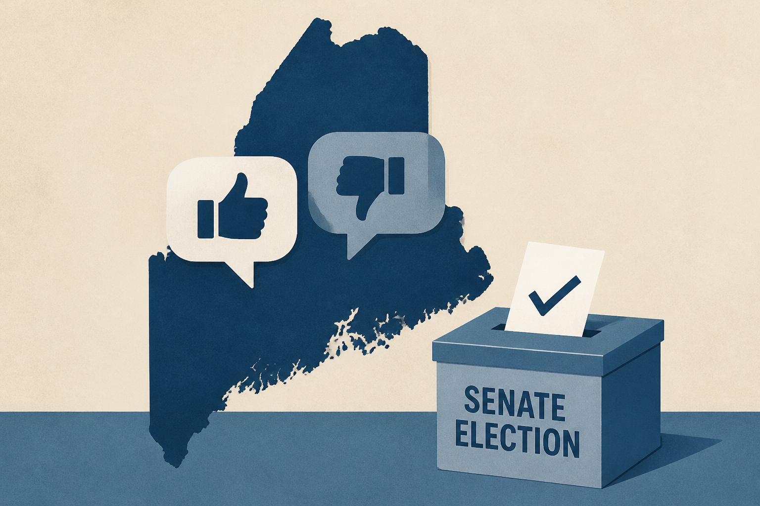 How Maine voters feel about the high-stakes Senate election
