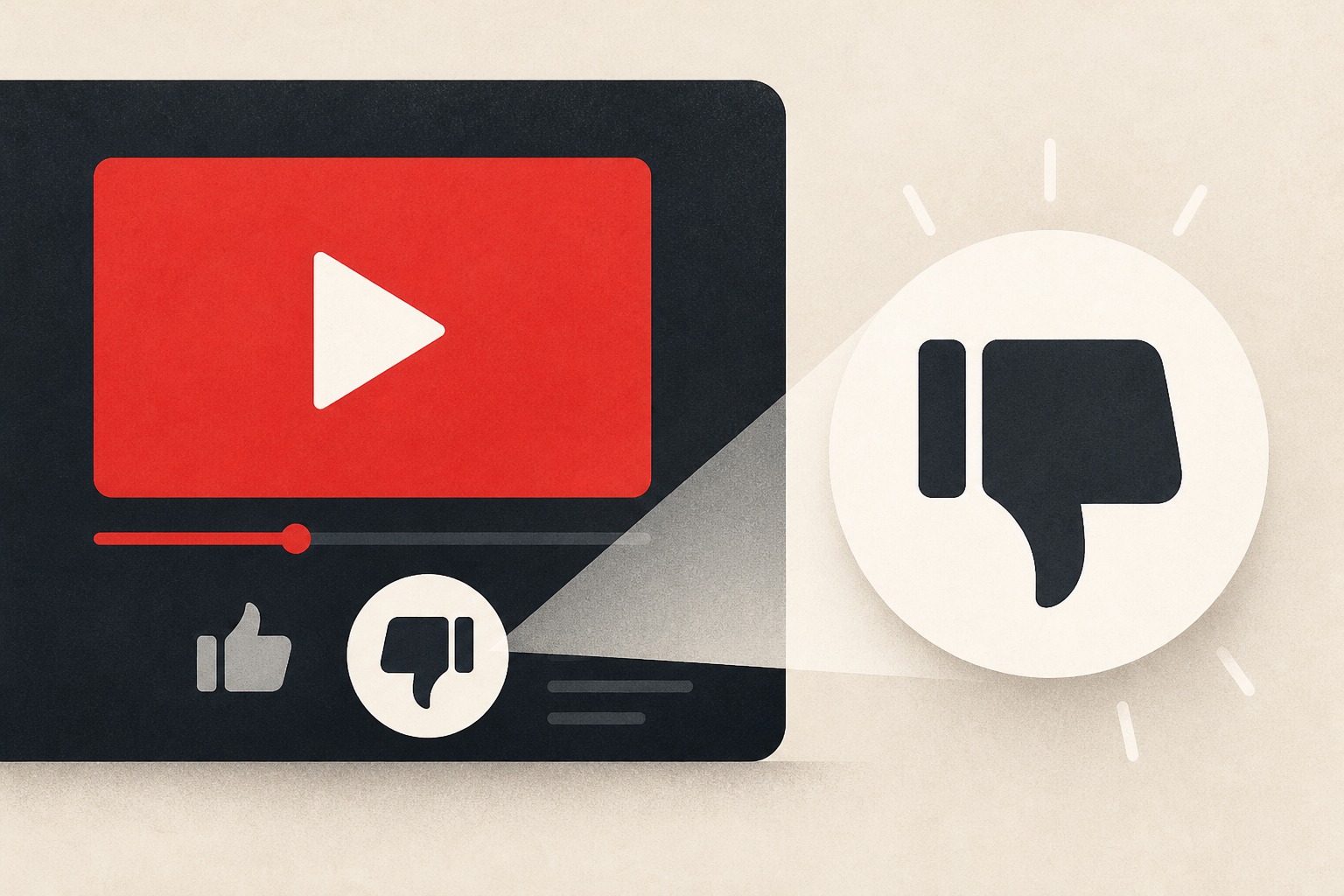 YouTube says it isn't hiding the dislike button