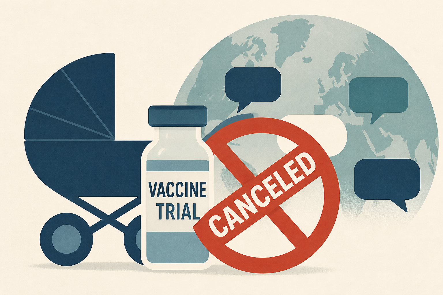 US-backed vaccine trial on babies canceled after international outcry