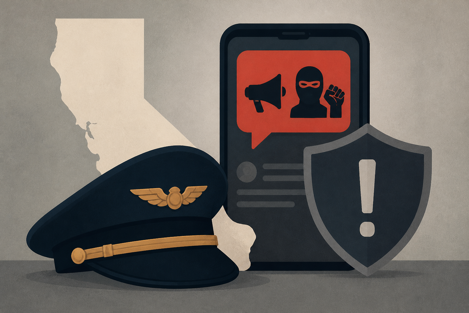 California-based pilot sparks security fears after pro-terrorist posts