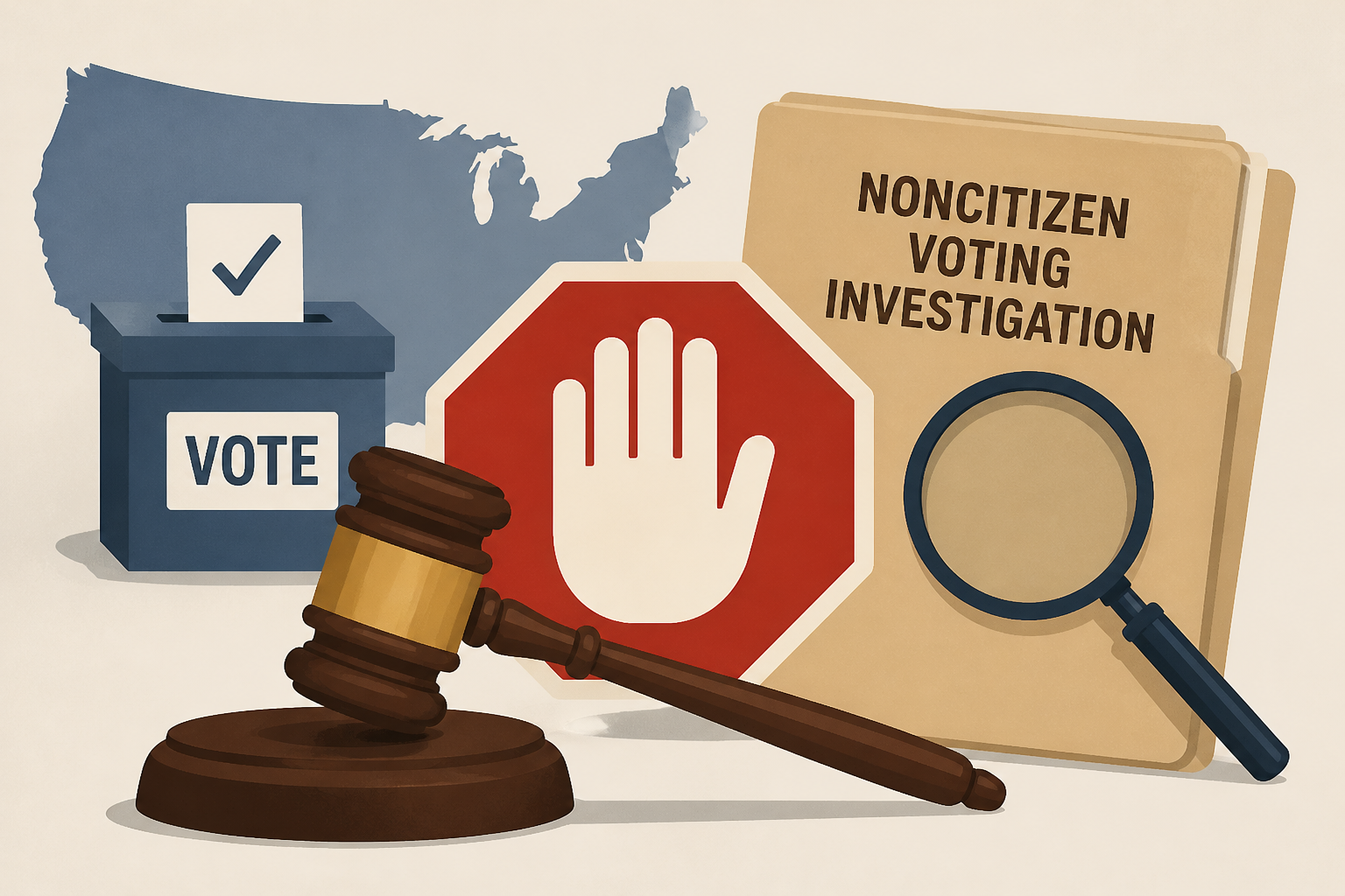 US judge orders Trump administration to halt noncitizen voting investigation