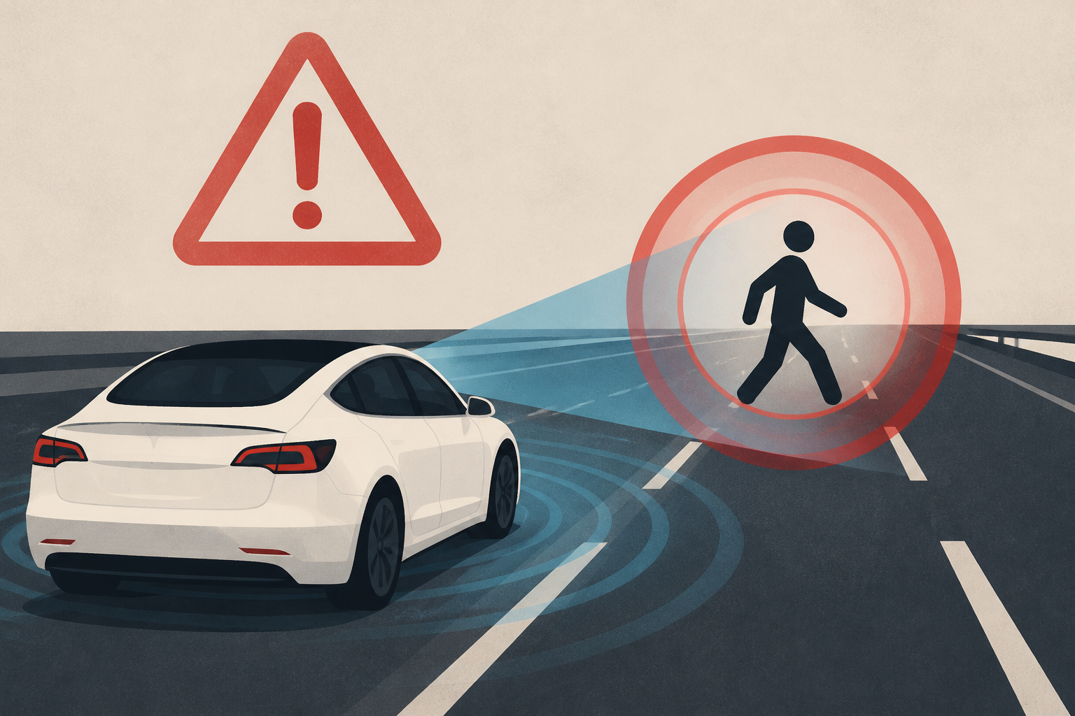 Tesla driver using Full Self-Driving struck and killed a man crossing I-80