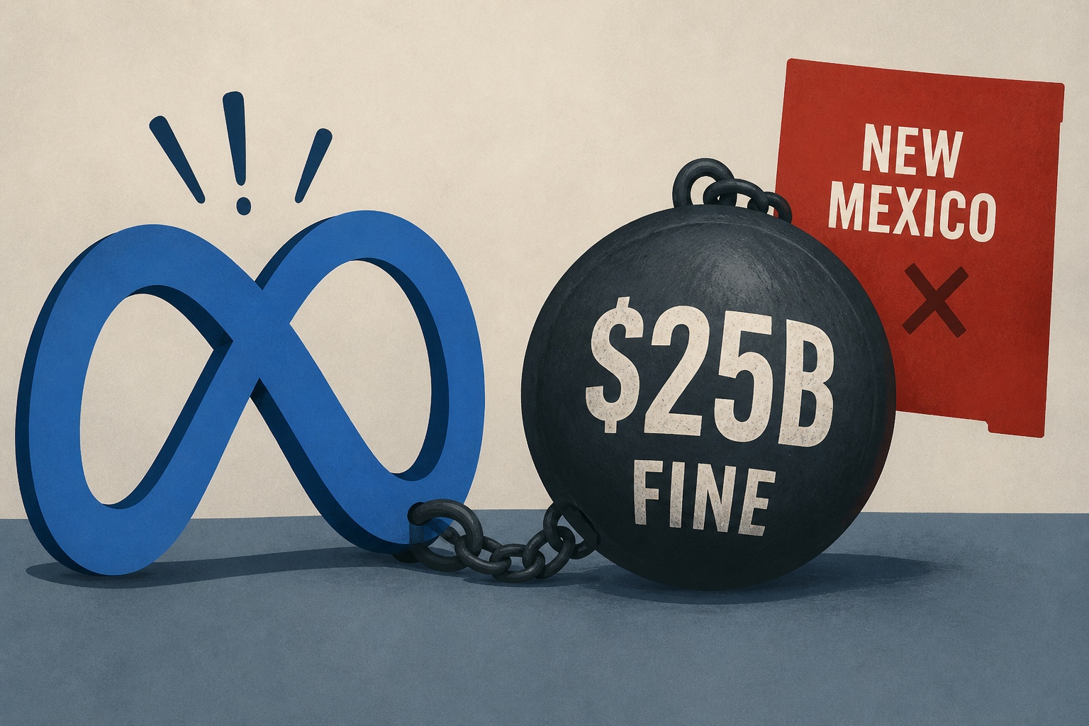 Meta shocked by $25B fine after N.M. refused to join multistate settlement