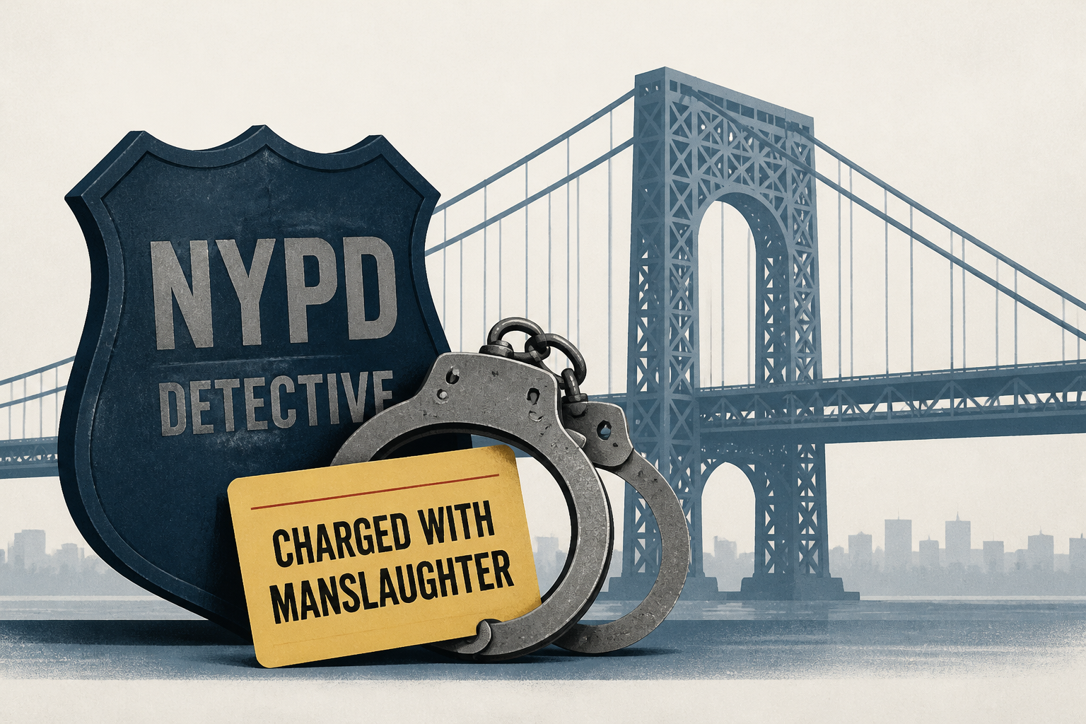 Retired NYPD detective now charged with manslaughter in George Washington Bridge shooting