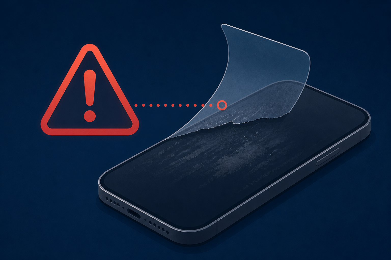 This Is Why You Don't Peel Off the iPhone Duo's Matte Screen Layer
