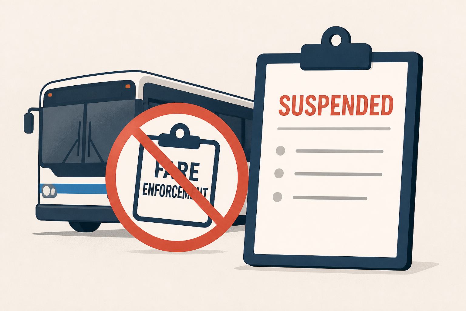 MTA suspending bus fare enforcement teams after altercations emerge