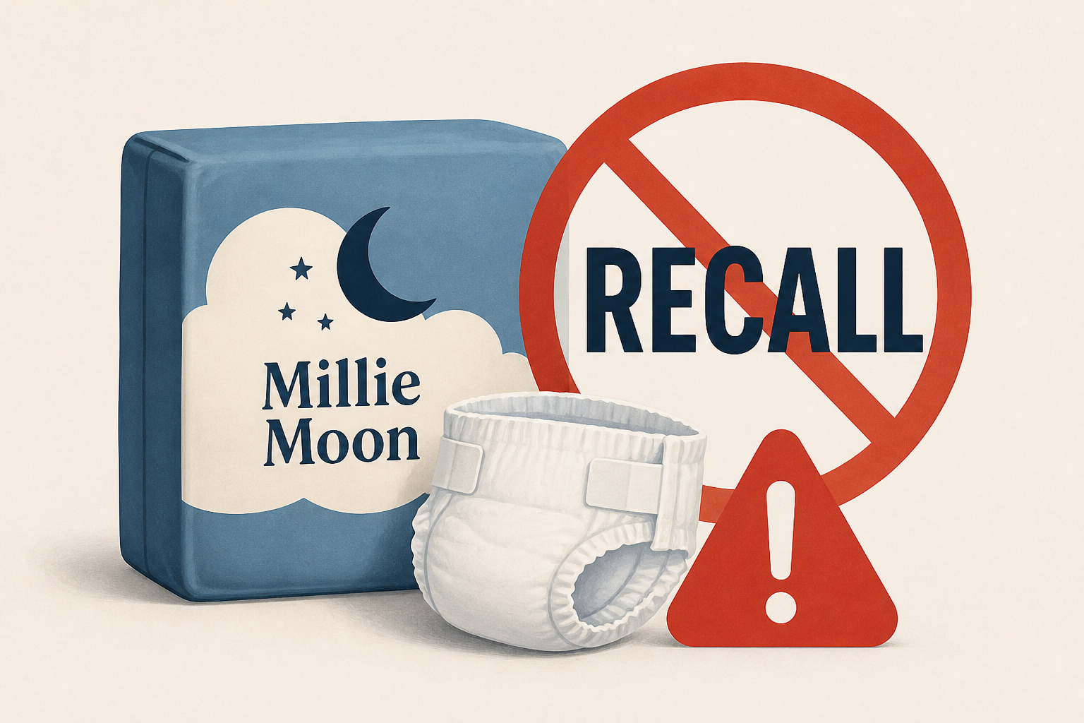 Consumer Reports calls for Millie Moon to recall its diapers and recommends that parents stop using them