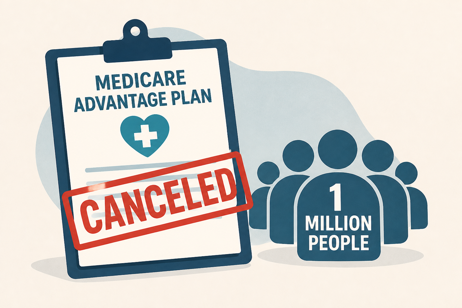 2 major health insurance companies cancel Medicare Advantage plans covering 1 million people