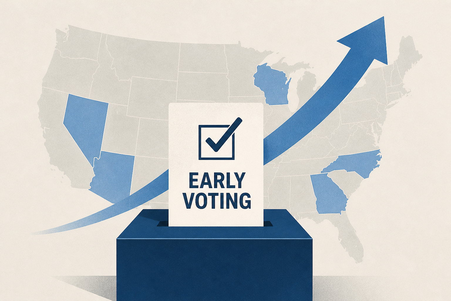 The Latest: Many states deciding control of the Senate are seeing a big boost in early voting