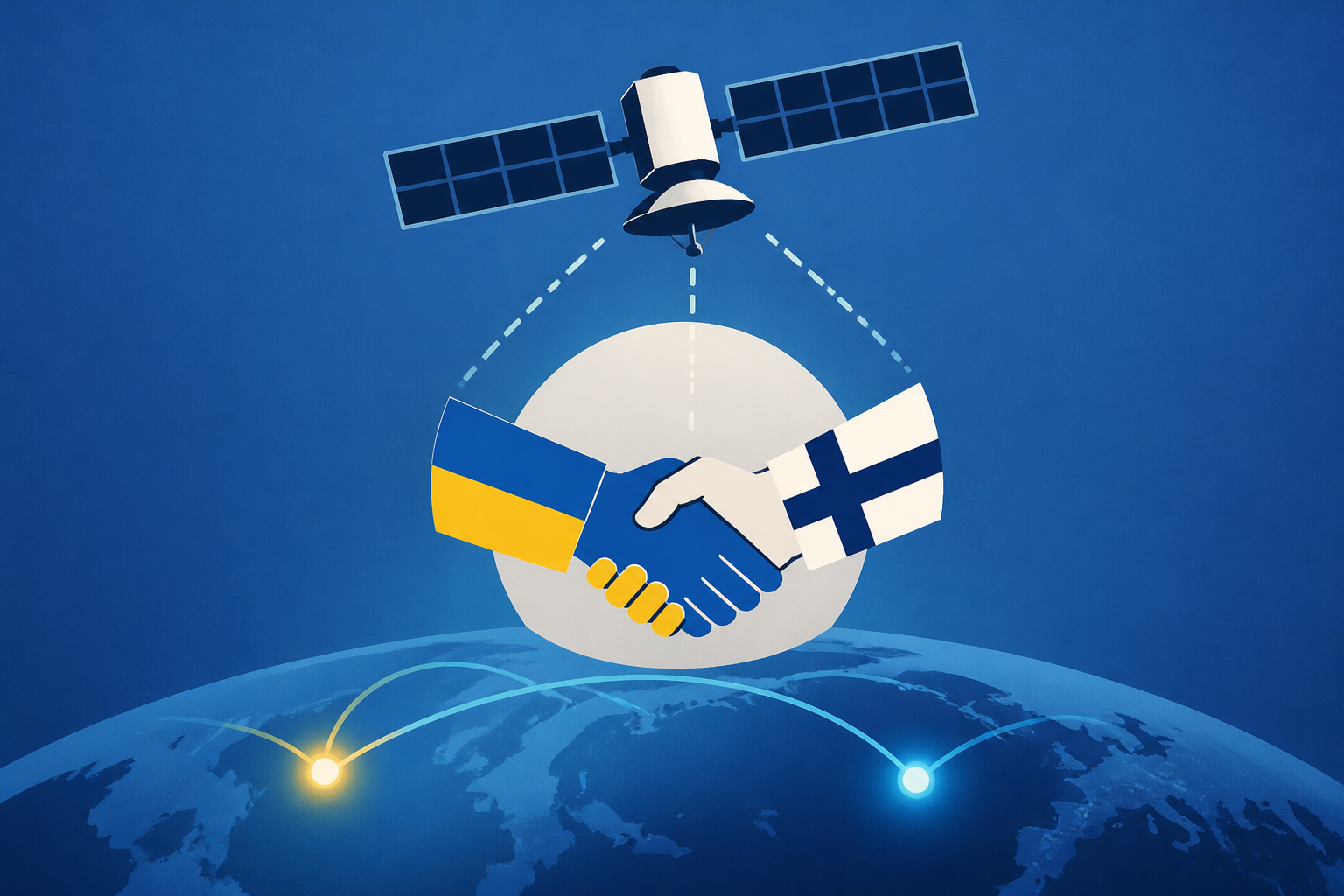 Ukraine Expands Satellite Cooperation With Finland as Starlink Doubts Linger