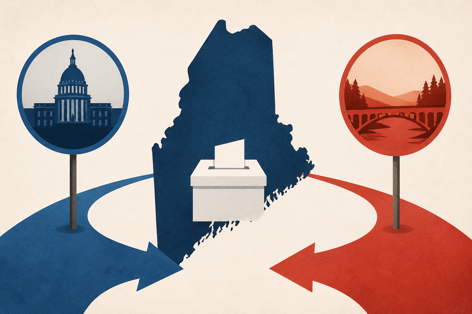 What Dueling Visits by Ocasio-Cortez and Manchin Say About Maine’s Senate Race