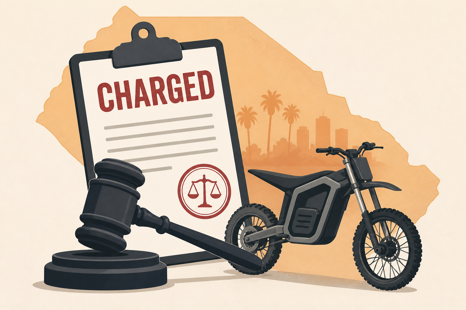 5 more Orange County parents charged in e-motorcycle crackdown