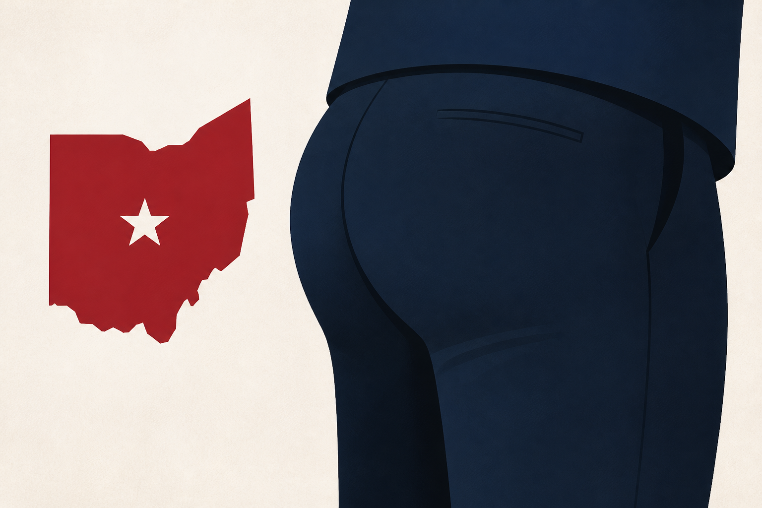Sen. Jon Husted's backside