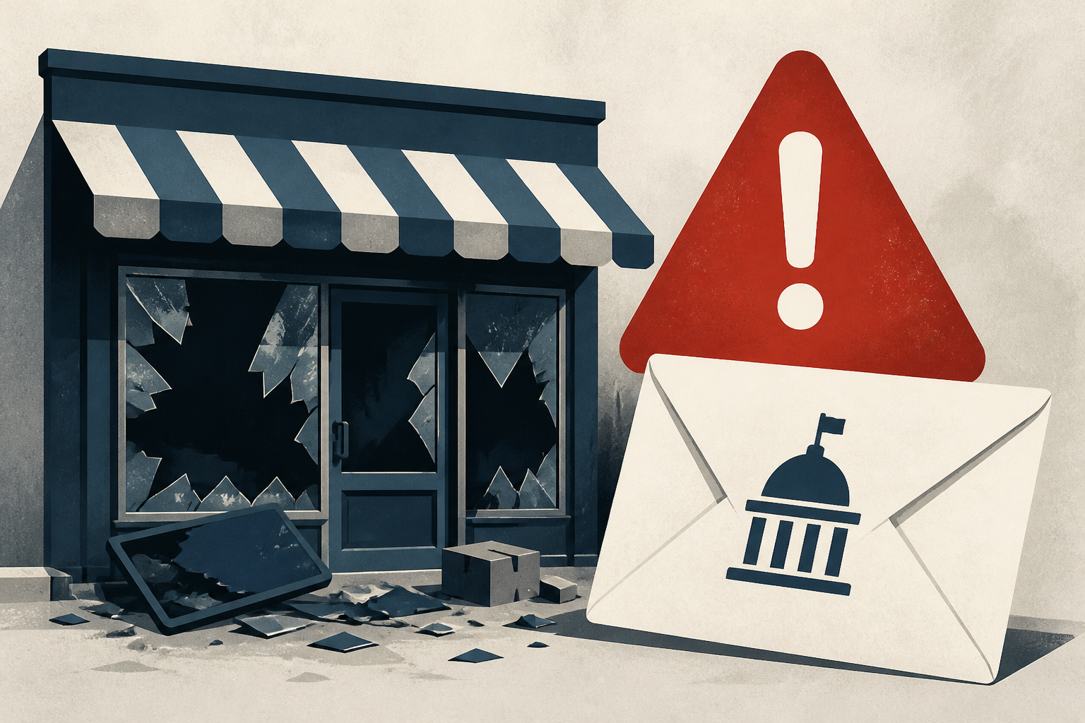 French business owner warns Macron after looters destroy 5 family stores