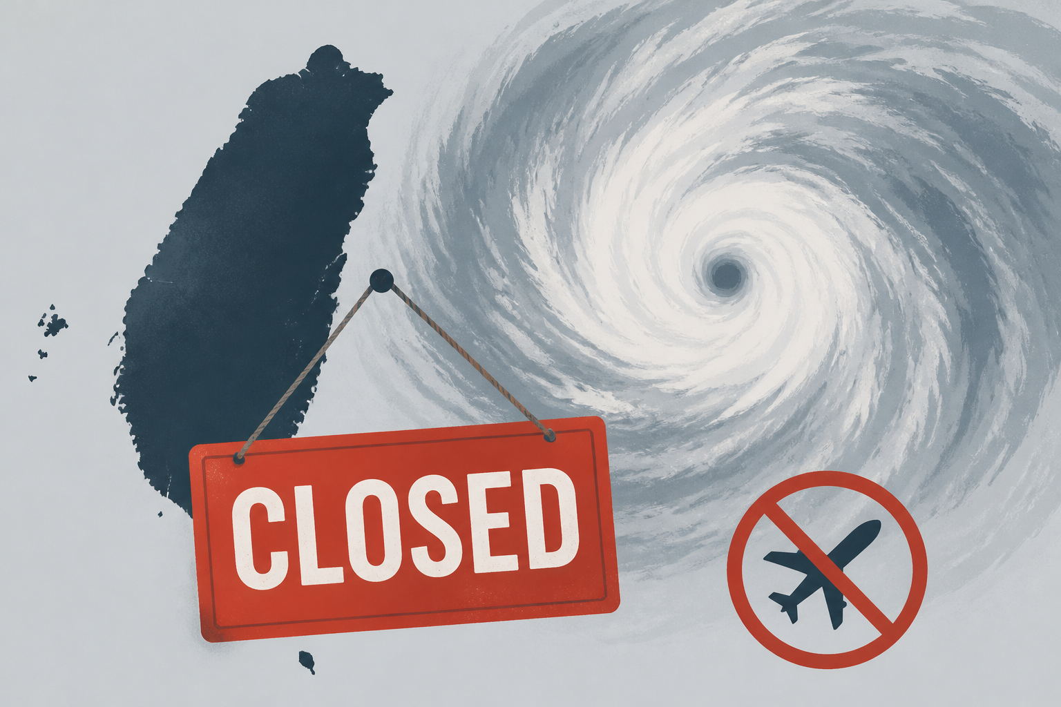 Taiwan shuts down ahead of Typhoon Champi, nearly 1,000 flights cancelled