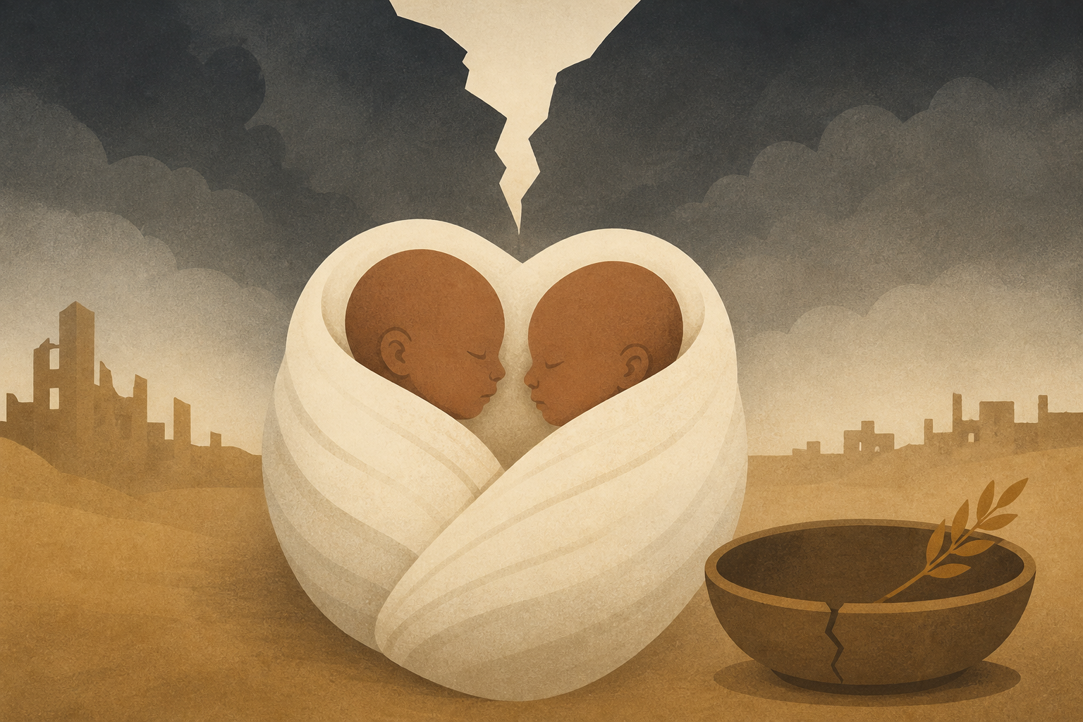 Newborn twins fight for survival as conflict fuels Yemen's hunger crisis