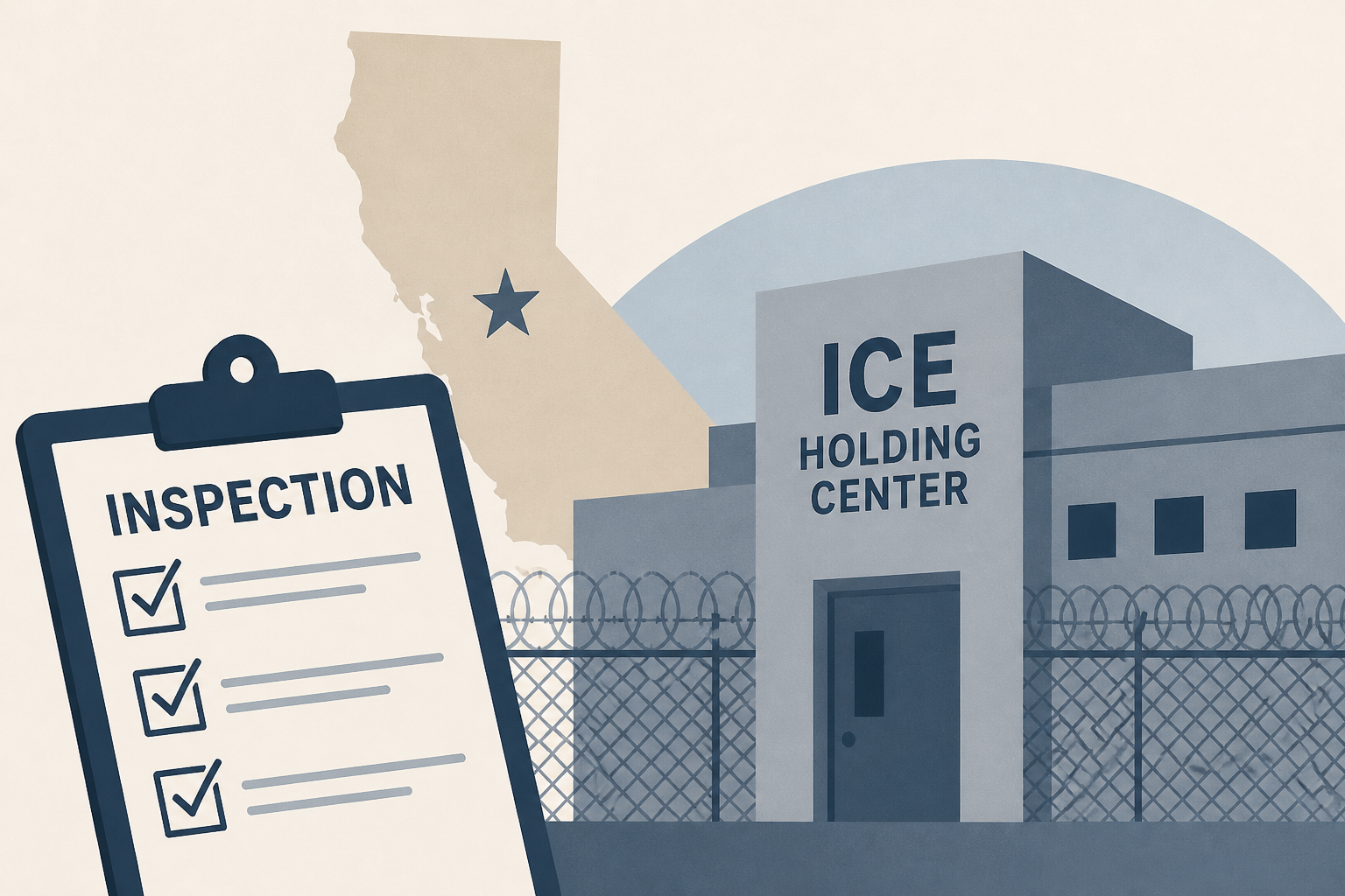 Sen. Alex Padilla inspects Sacramento ICE holding center